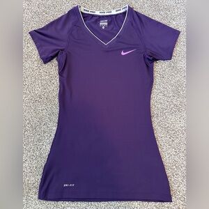 Nike Pro Dri-fit V-neck shirt